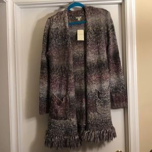NWT. Lucky Brand Long Sweater
